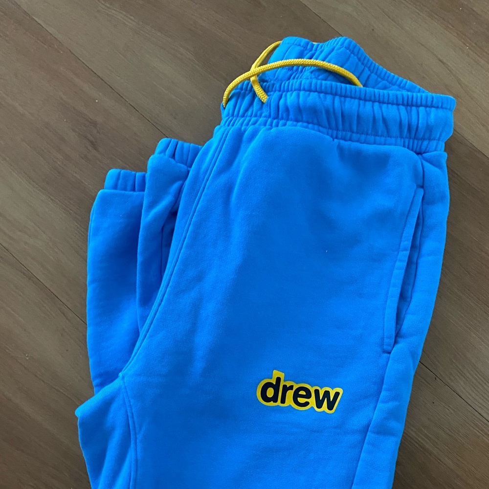 DREW HOUSE Blue Joggers. Size XS.